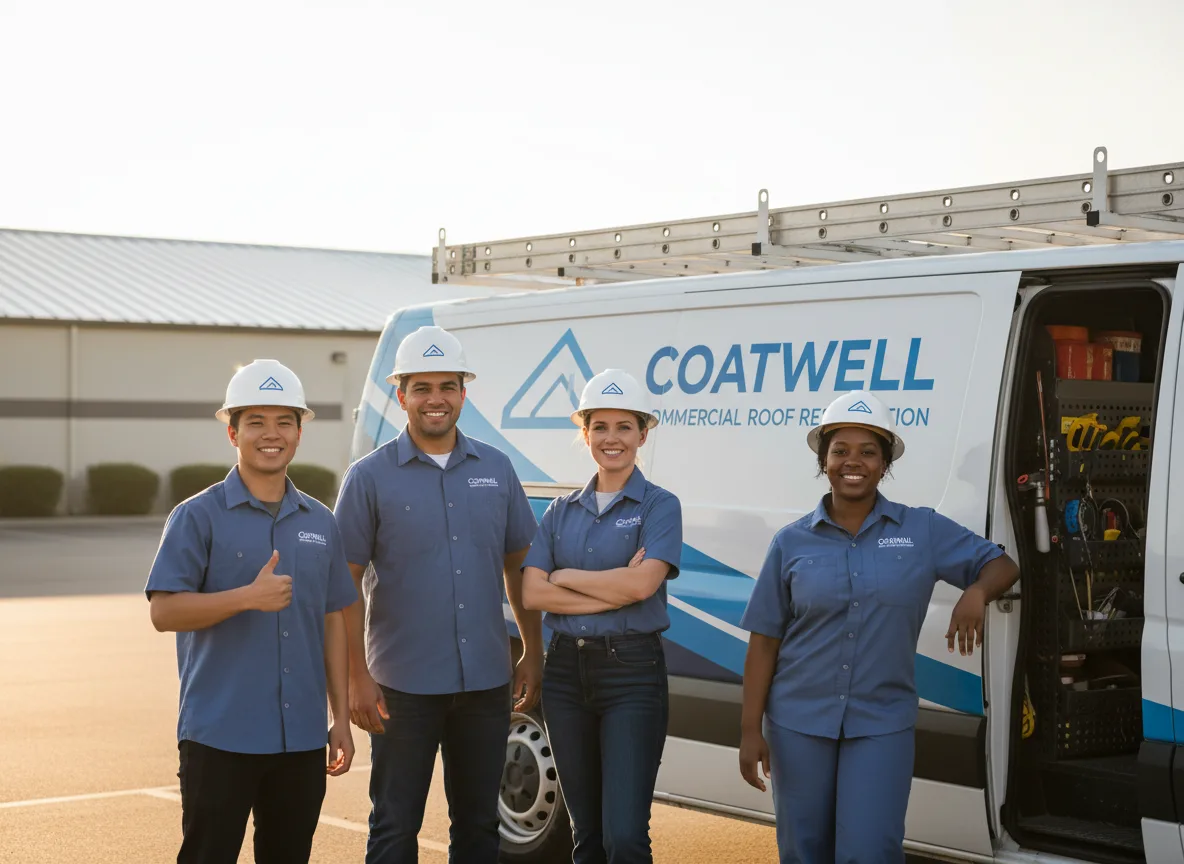 Commercial roof coating company in Gambier, OH